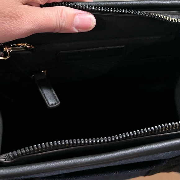 NWT ADRIENNE VIDATINNI DENIM MINI TOTE W/ REMOVABLE POUCH - Picture 2 of 8